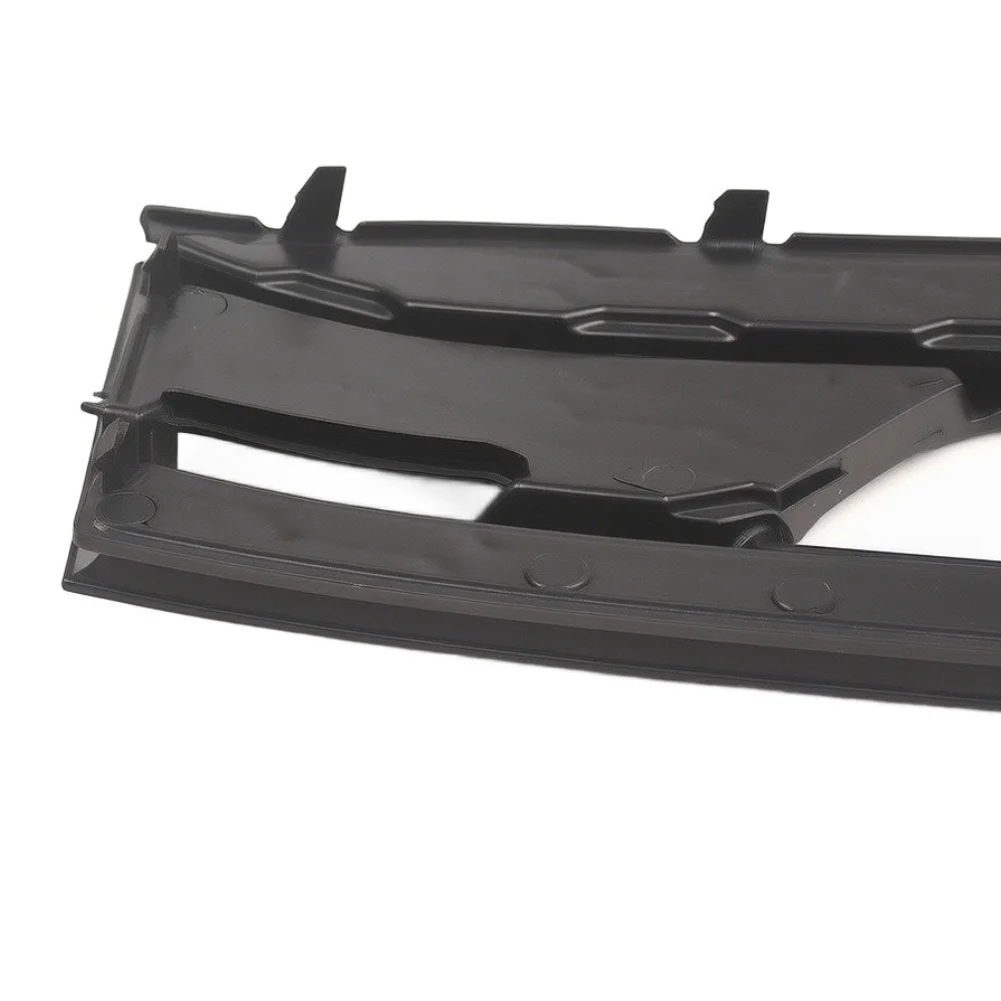 Front Bumper Left Air Guide Grille for For A1 S-Line 2015 to 2018 8XA807647A 8XA807681D ABS Black Silver 46.5x15x9cm