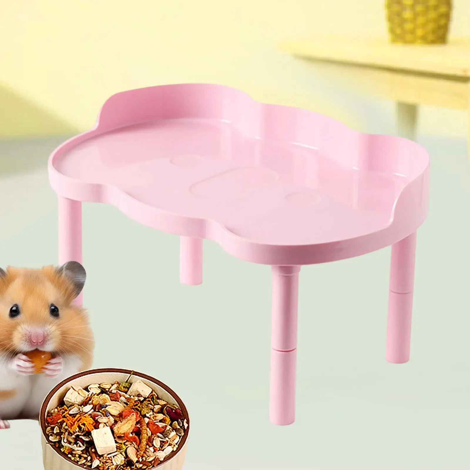 Hamster Platform Portable Small Animals Platform for Water Bottle Small Pets