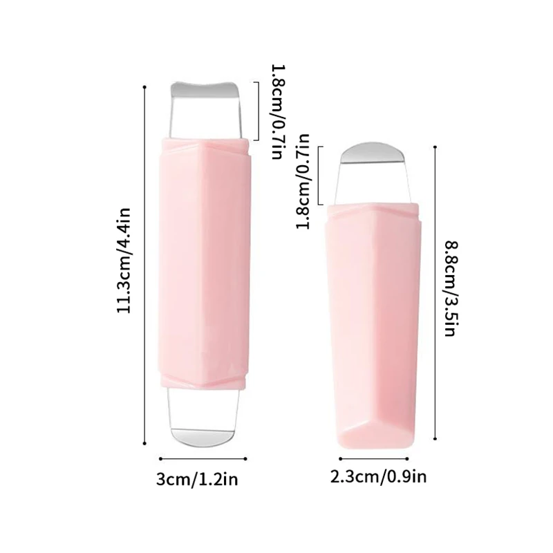 Double Headed Facial Blackhead Removal Tool Face Scraper For Deep Cleansing Face Spatula Nose Whitehead Remover Skin Care Tool