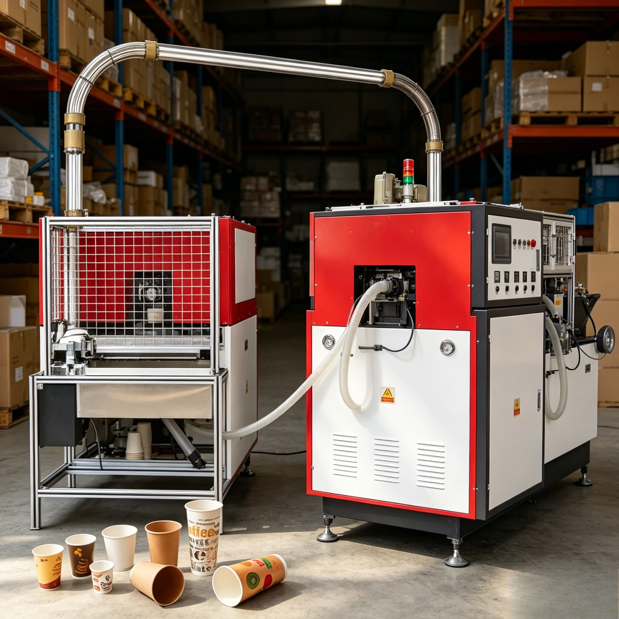 Disposable Cup Machine Medium Speed Automatic Water Cup Former for Customized Catering Business