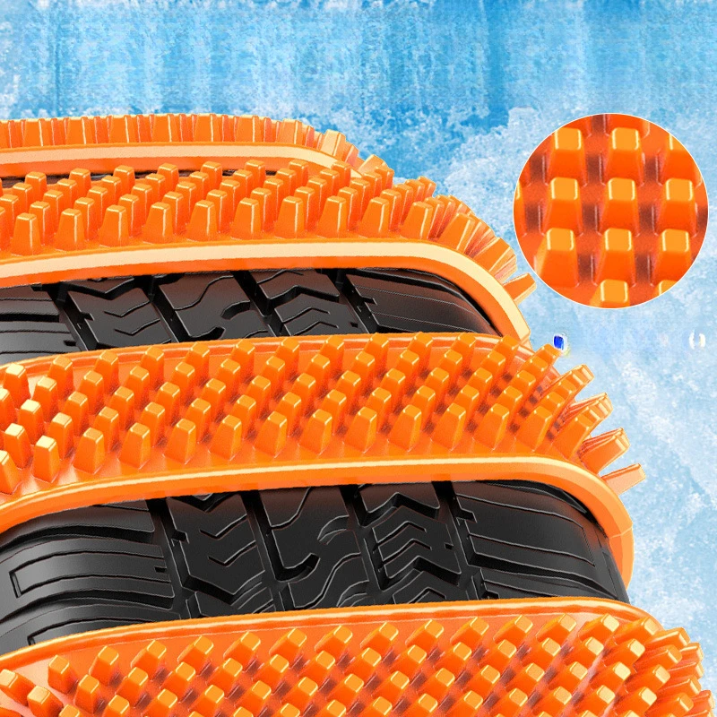 Winter Car Snow Chain Antiskid Outdoor Snow Car Motorcycle Tire Emergency Anti-Skid Tyre Chains Auto Accessories