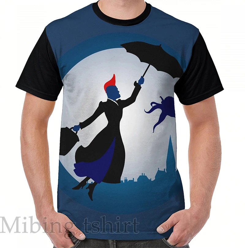 Funny print men t shirt women Tops tee Im Mary Poppins Yall Graphic T-Shirt O-neck Short Sleeve Casual tshirts