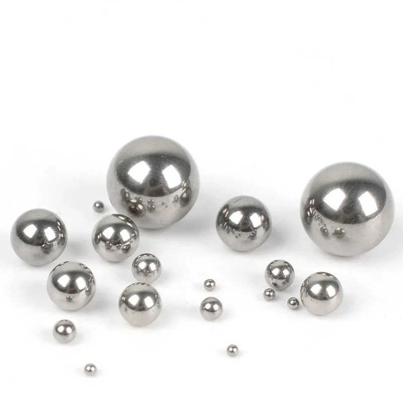 Dia 7mm 8.5mm 9mm 8mm Precision Solid Balls Bearing Steel Smooth Round Beads Pinball iron Ball Bright Surface Anhydrous Oil