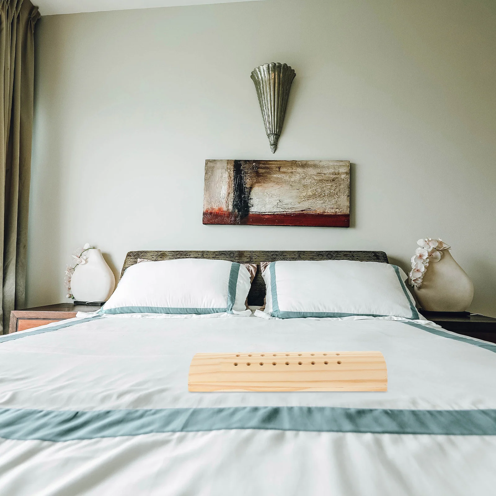 

Moxibustion Cervical Pillow Wooden Neck Pain Relief Support Home Use Sleep Accessory Lumbar Pillow Comfortable