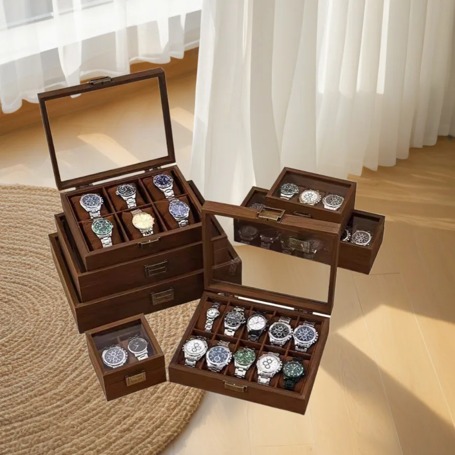 scatola-porta-orologi-in-legno-di-noce-nero-contenitore-per-orologi-meccanici-semplice-ed-elegante-espositore-per-collezione-di-orologi-e-bracciali-con-coperchio-in-vetro