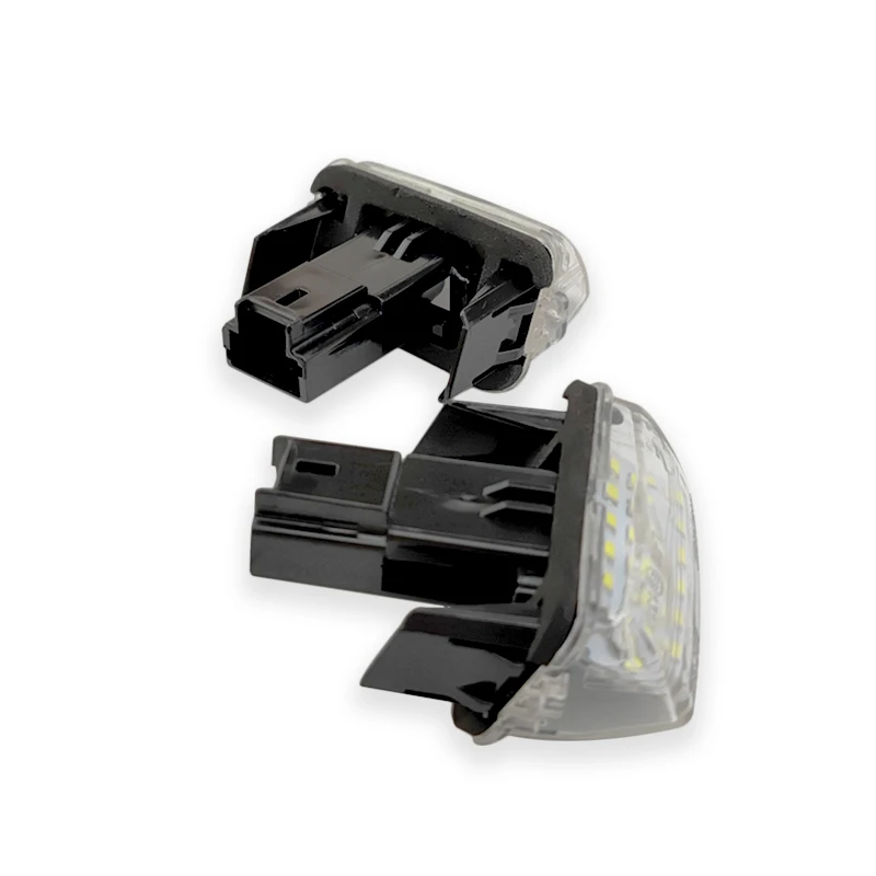 2pcs LED License Plate Light Lamp For TOYOTA VERSO 2009-2012 E`Z YARIS LEVIN CAMRY COROLLA 2007-2014 AURIS AVENSIS 2008-2013