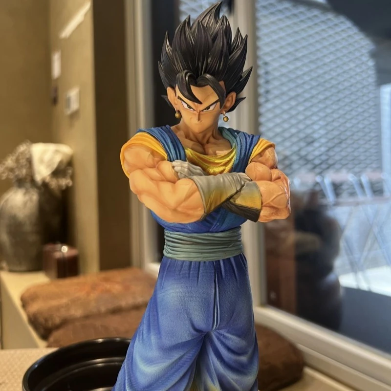 Bandai Banpresto Vegetto Light and Shadow Coating Peripheral Ornaments Pixiv Trendy Play Kids Toys Anime Figure Collection Model