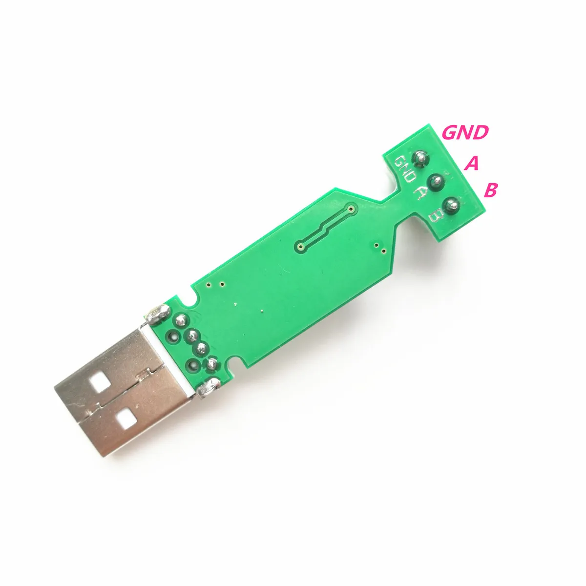 CH340E MSOP10 USB to RS485 Module with TVS and FUSE Protection