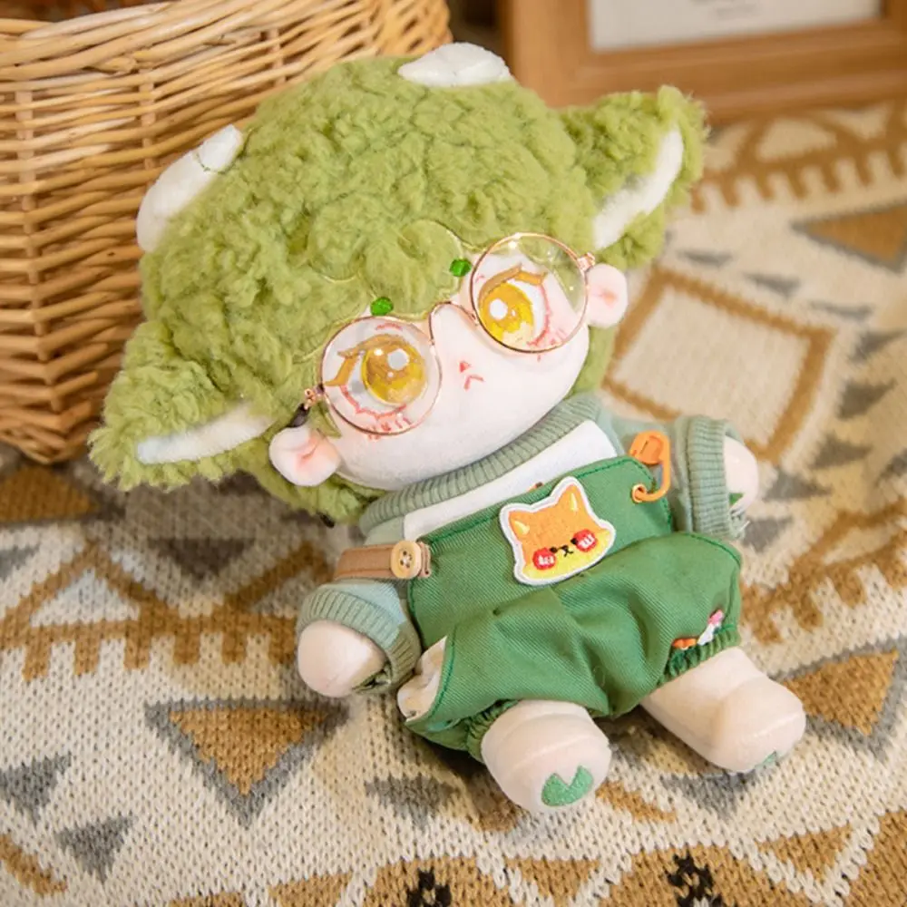 

Одежда для кукол 20 см, игрушечная толстовка для собак, хлопковая одежда для куклы, штаны на подтяжках, платье без атрибутов, одежда для кукол, переодевание, игра