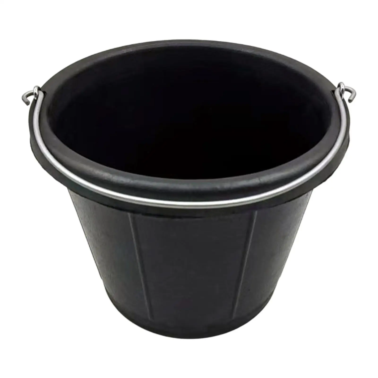 دلو تغذية مطاطي لتخزين دلو الماء في الحديقة، مريح ومحمول وبسيط ومتعدد الوظائف لساحة الماشية والدجاج #2