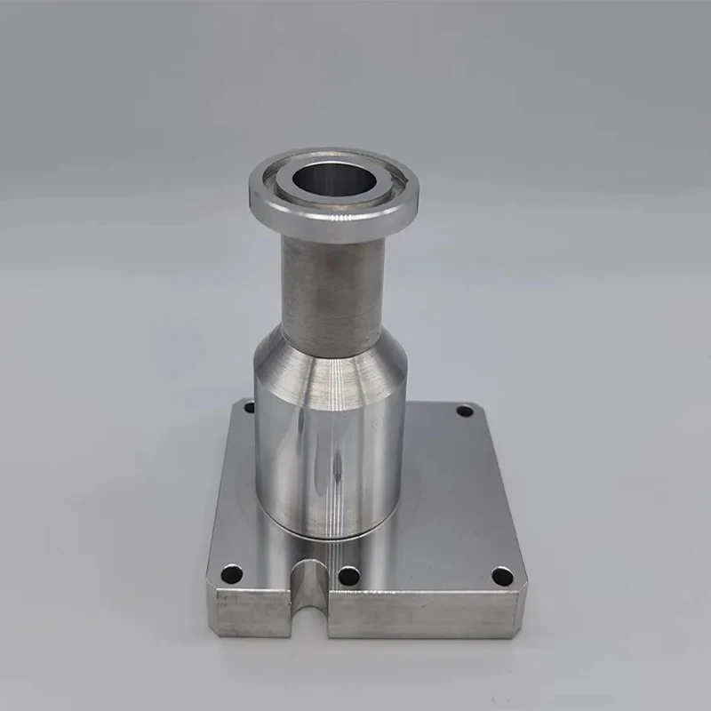 

Customized Precision Metal Titanium Stainless Steel Brass Aluminum Cnc Turning Milling Machining Aluminum Base Sleeve Parts
