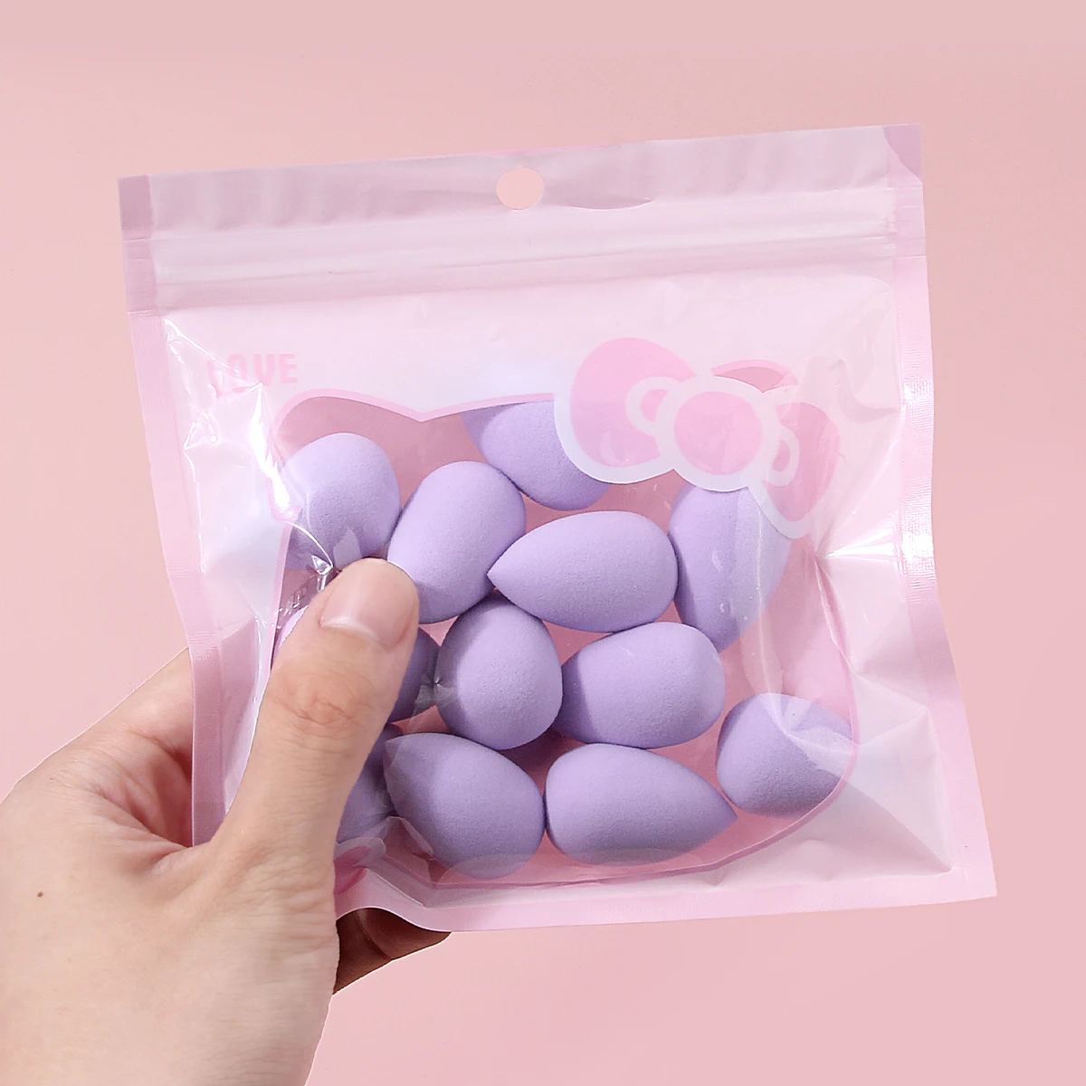 12PCS Mini Size Teardrop Makeup Sponge Set,for Nose, Eyes&Concealer Application,for Makeup Supply