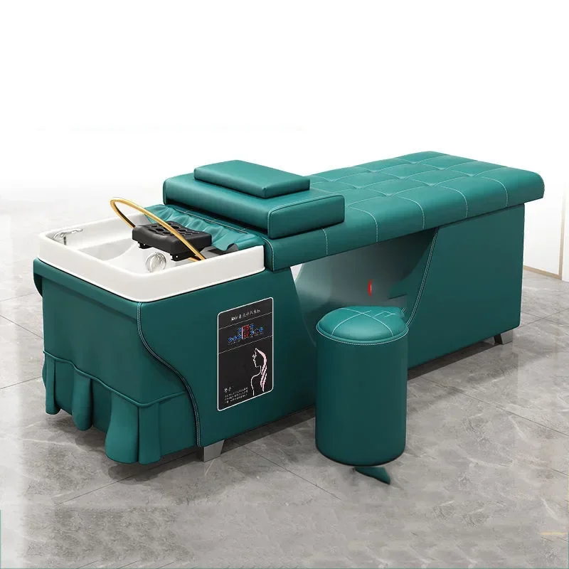 Watertherapie Haar Wasbed Hoofd Spa Wastafel Douchekop Stylist Shampoo Stoel Salon Silla Peluqueria Salon Meubels Mq50sc