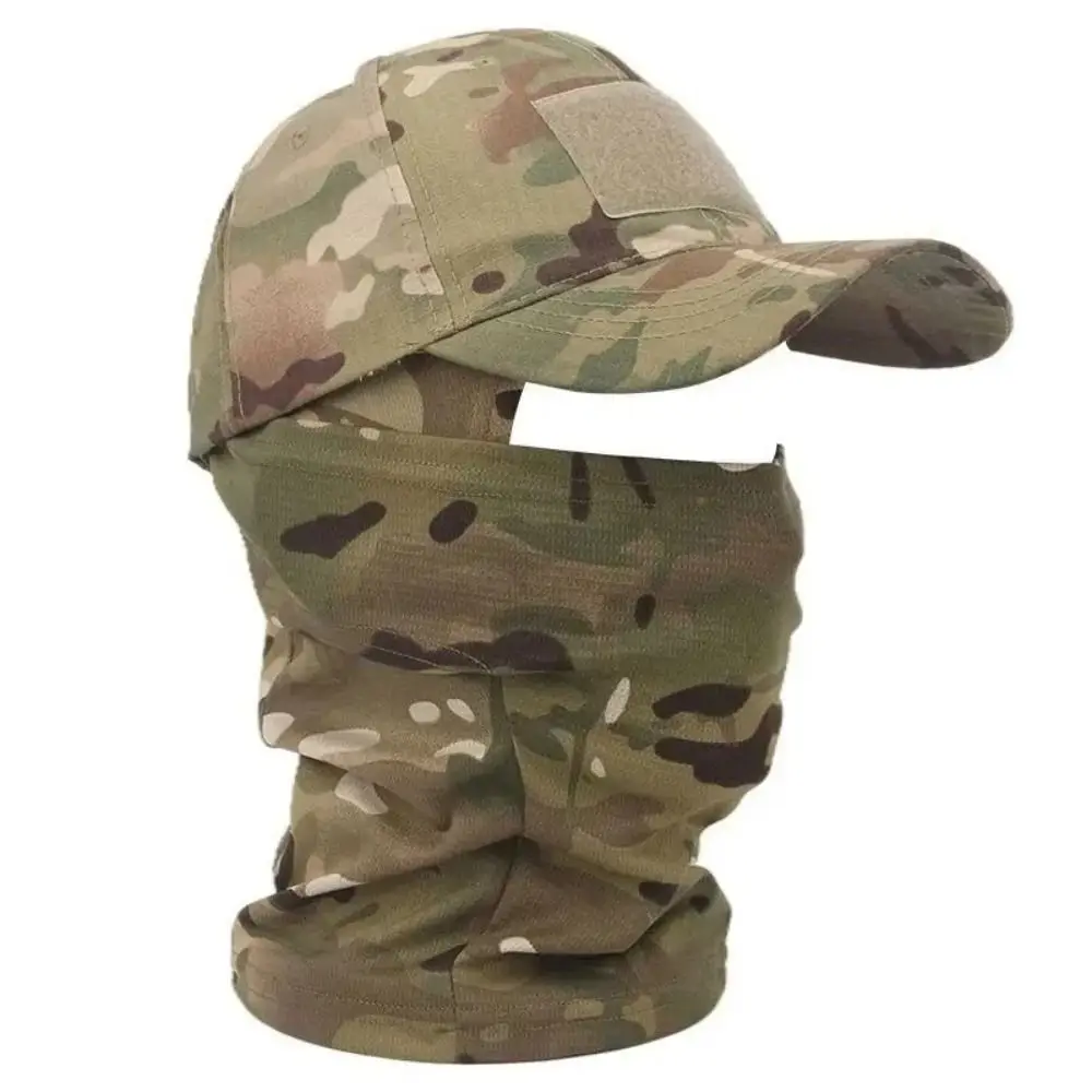 

Full Face Camouflage Balaclava Mask Men Women Windproof Breathable Summer Baseball Caps Sunscreen Quick Drying Camo Mask Hood