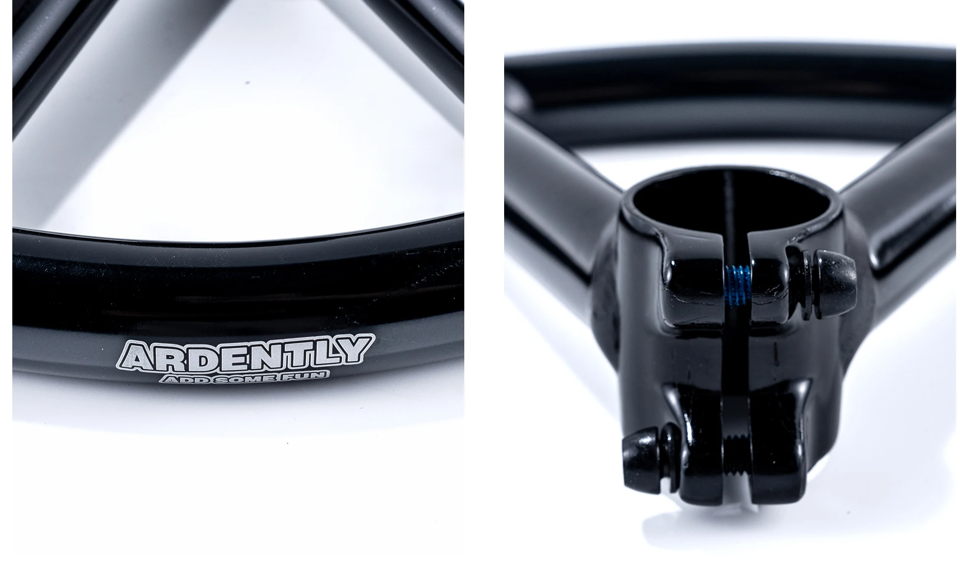ARDENTLY Geschweißter Integrierter V-förmiger Spezial-Fahrradlenker Universelle Fahrradteile für Mountainbikes und Fixies – Detail 4