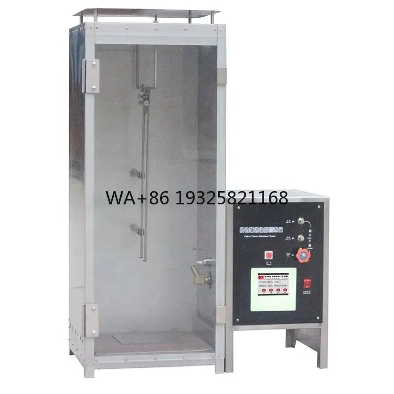 ISO1210 Fabric Vertical Method Flame Retardant Tester for protection Suit