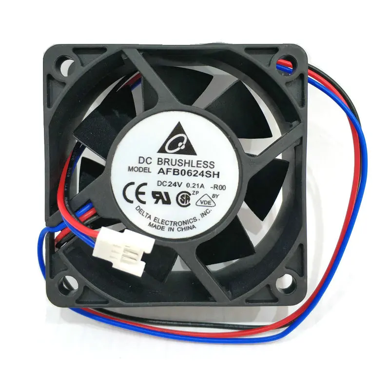 New Original AFB0624SH-R00 6025 24V 0.21A Cooling fan 60*60*25mm HZDO