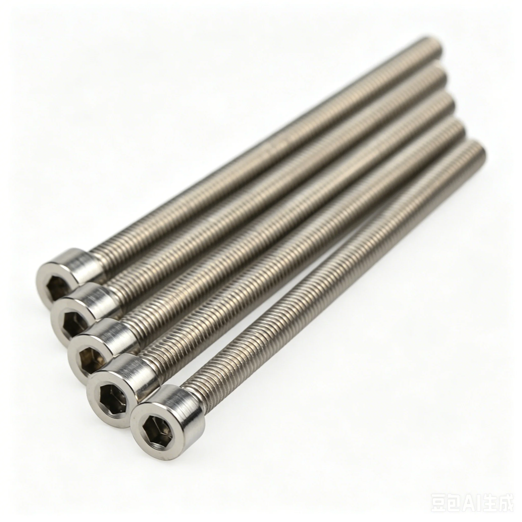 M8 M8*120mm M8x120mm Titanium Ti DIN912 Light Weight Inner Hexagon Hex Socket Allen Head Cap Bolt Screw