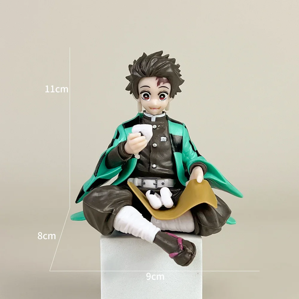 Demon Slayer Anime Kimetsu No Yaiba Action Figure 15cm Nezuko Zenitsu Giyuu Kyoujurou Mitsuri Doll Toys for Kids Figuras Anime