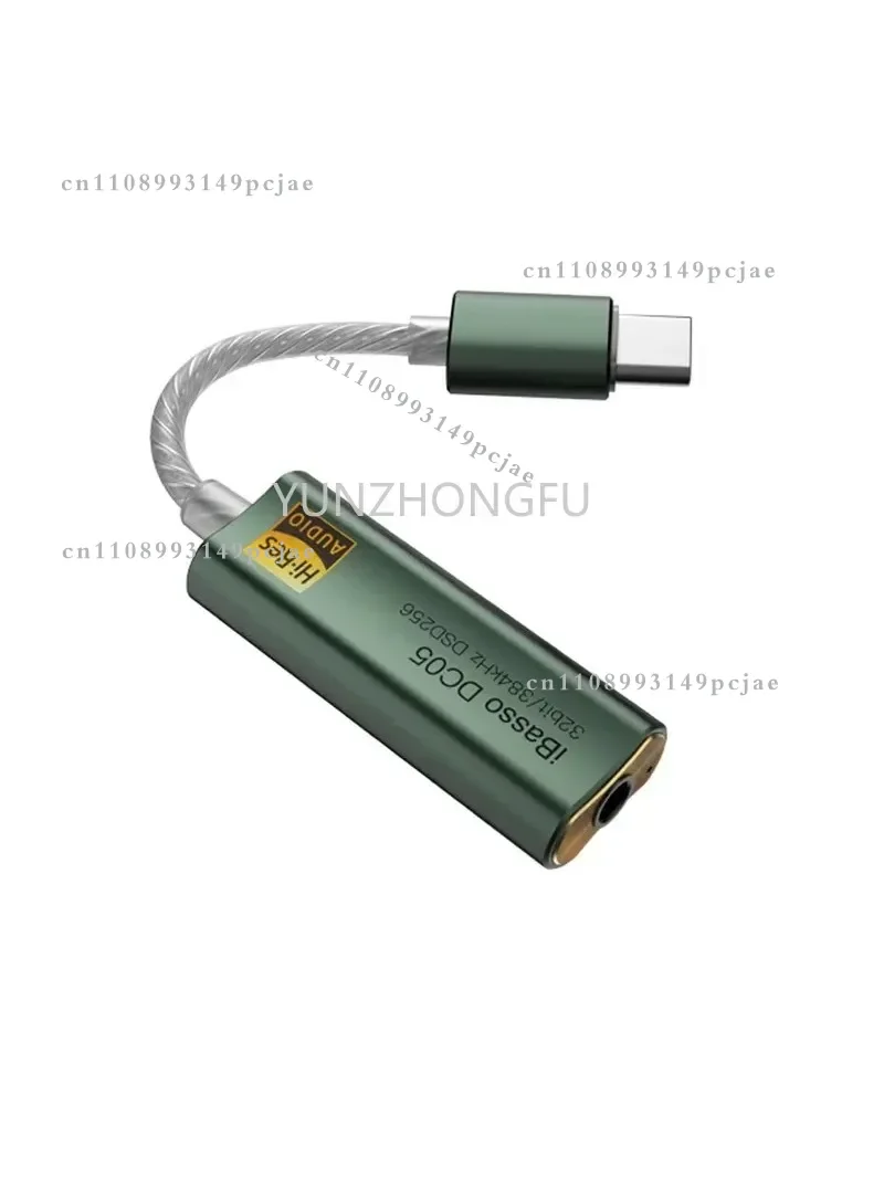 for Decoding Amp USB Type C To 3.5mm For Android Phone Lossless HiFi Headset Earphone Audio Decoding Wired
