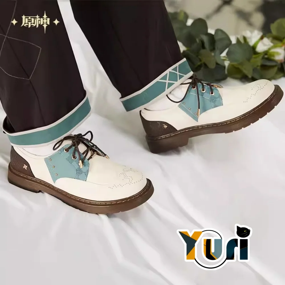 Yuri MiHoYo Official Game Genshin Impact Venti Oxford Shoes For Women Men Daily Cosplay Props C YS Pre-order