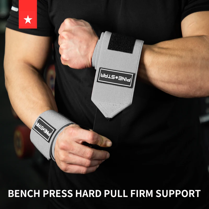 Equipment strength, fitness bench press, men's and women's winding, compression, thickening, assistance, support, wrist guard