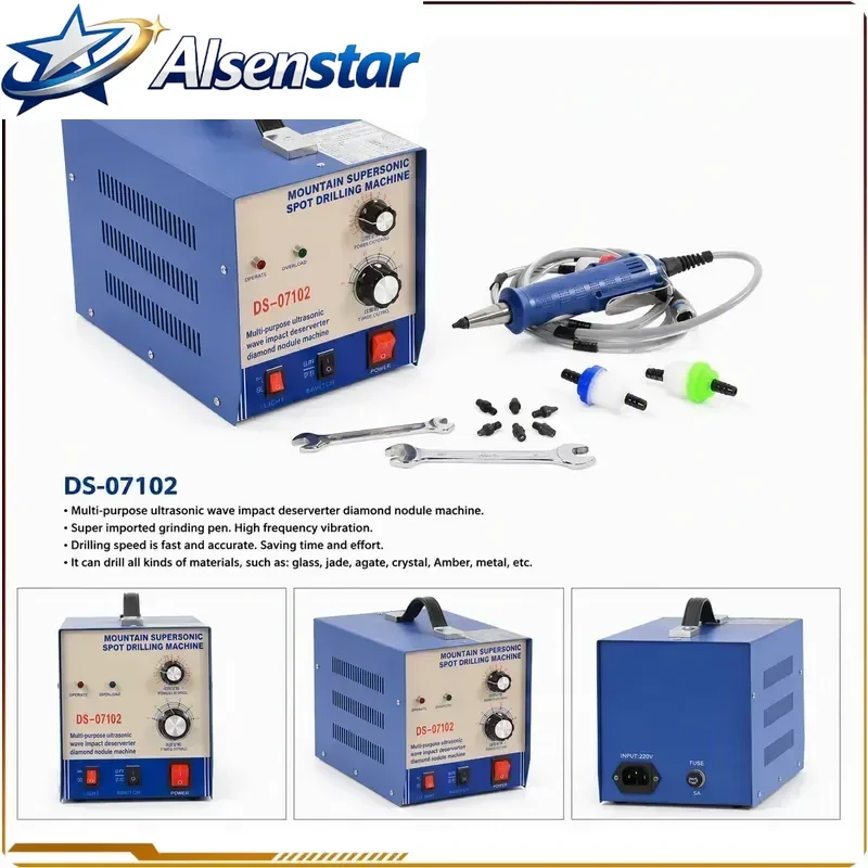 DS-07102 Hotfix Applicator DIY Hot Fix Rhinestone Setting Machine Tool for Crystal Gems Beads Jewelry Making Craft