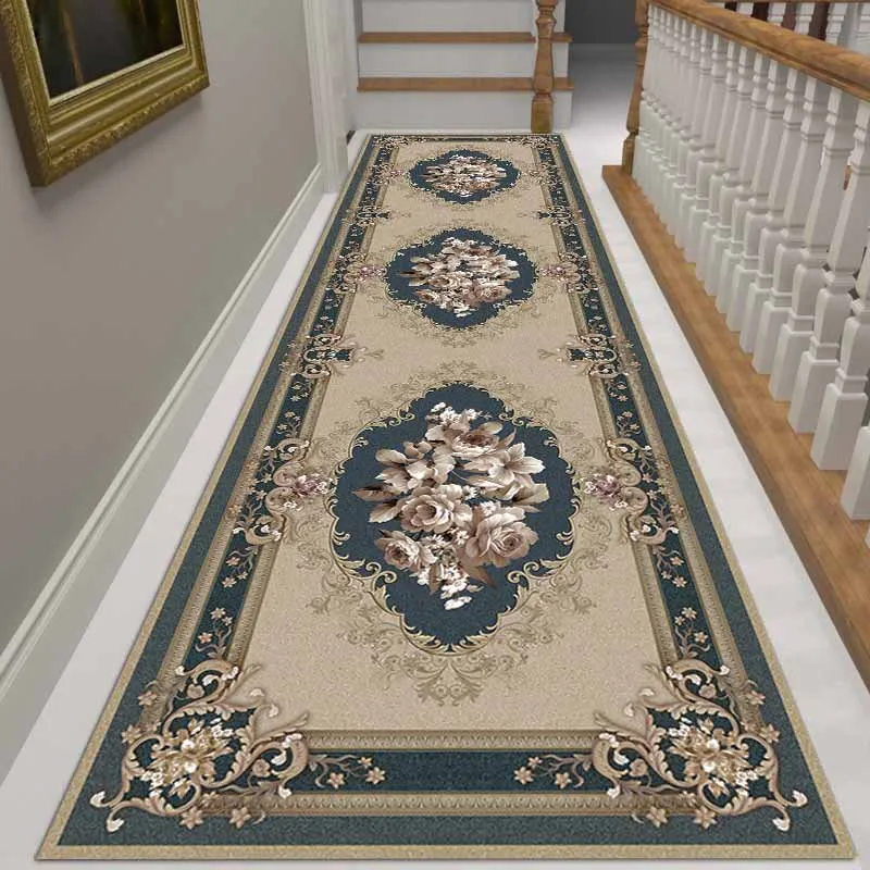 National Corridor Hall Hallway Carpet Rug Long Living Room Area Rug Home Decor Bedroom Rugs Non-slip Balcony Kitchen Floor Mat