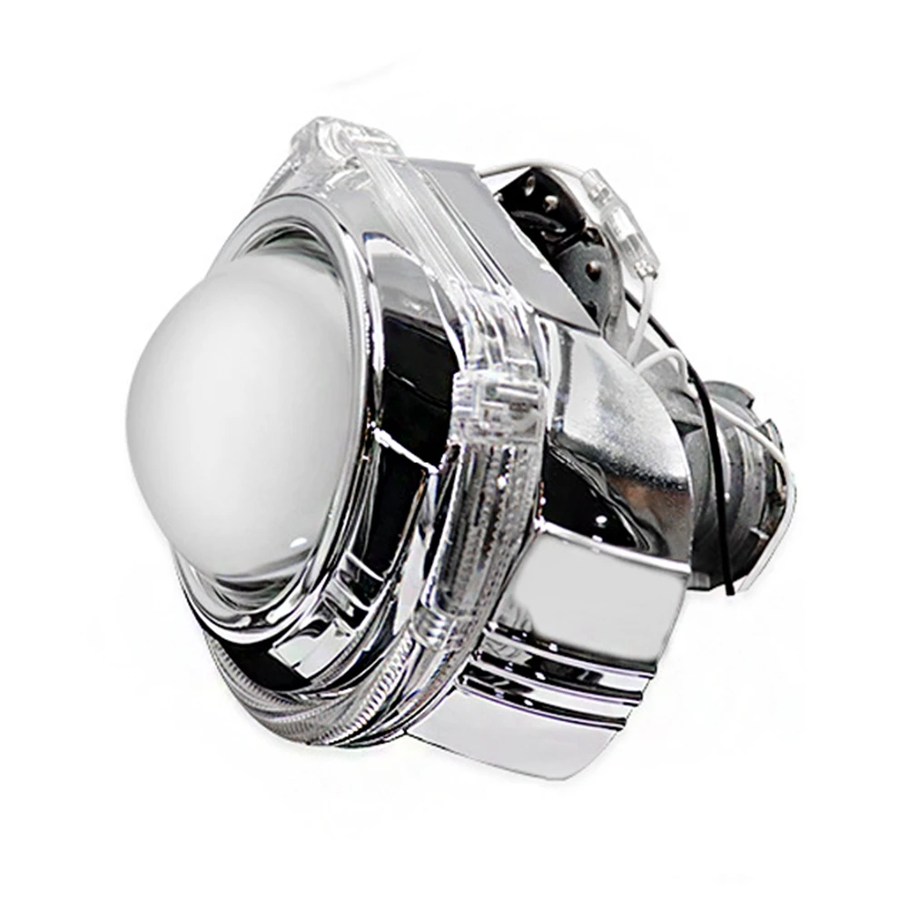 S-MAX Lampshade 3 Inch Biled Xenon Projector Lens Shroud Headlight Angel Eyes Halo Rings Lenticular Mask Lenses Shell