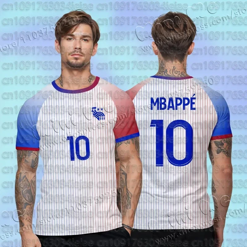 

2025 Copa America Mexico New Jersey Summer 3D Printed Casual Summer Men's and Women's Casual Breathable Sportswear Short Sleeves
