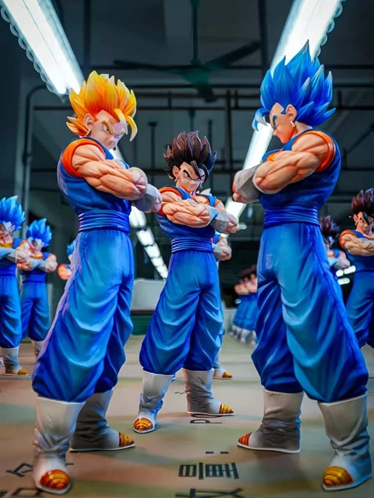 Figuras de acción de Dragon Ball Gk Gogeta Dbz Super Saiya Vegetto, 30cm, figura de Manga, estatua de Anime Jt, modelo de juguete, regalo para niños