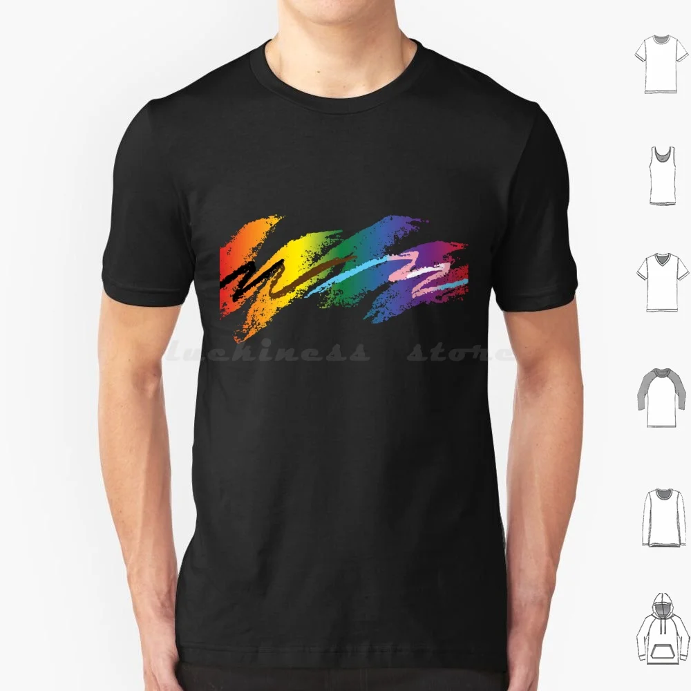 Progress Pride ( Gradient Version ) T Shirt Cotton Men Women DIY Print Pride Pride Flag Jazz Pattern Pan Pride Pride Queer