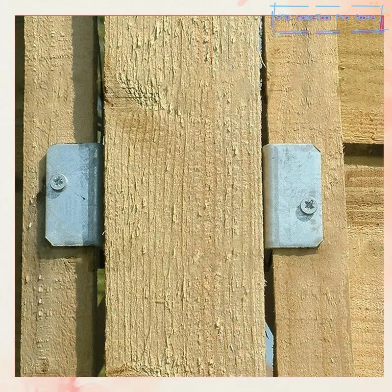 

Fence Panel Clips Trellis U Clip Bracket For Timber Posts, Secure Fence Or Refixpanel Galvanised Fencing Clips-A73I