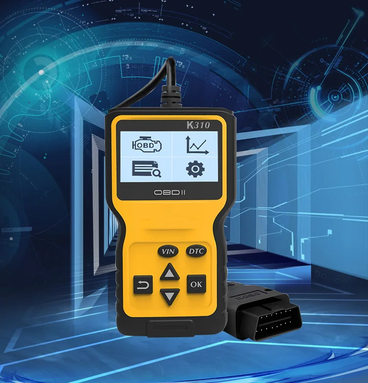 V310B Handheld Full-featured Vehicle Tool Checks Fault Code ELM 327 Screen Display Car Scanner Limited Time Discount