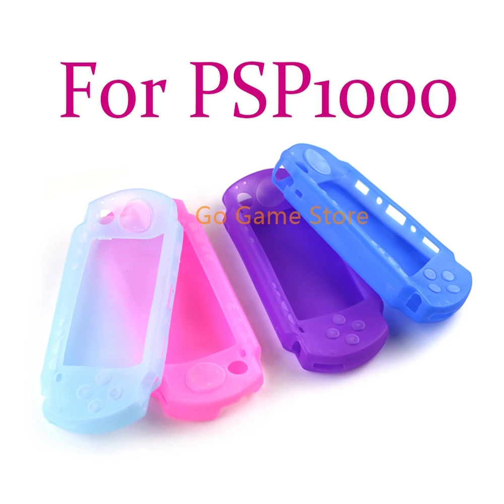

10pcs Soft Silicone Case Cover Shell Rubber Protective Case For PSP1000 Protector Skin Case Rubber Shell For psp1000