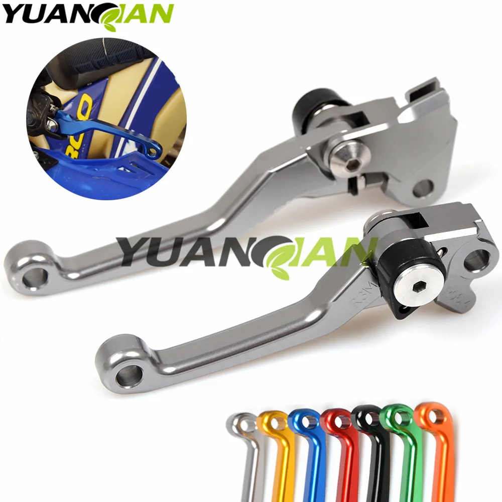 لياماها XT250X 2006-15 تريكر 04-15 DT230LANZA 1997-1999 الدراجة الترابية على الطرق الوعرة موتوكروس سباق CNC عتلات دواسة فرامل محورية #1