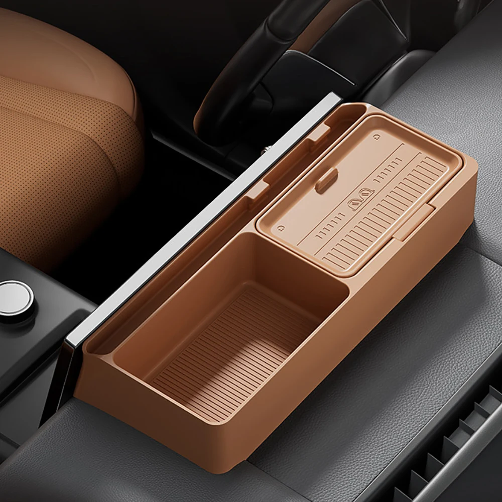 Car Navigation Screen Rear Storage Box For CHERY ICAR V27 2025 2026 Modified Silicone Automotive Interior Storage Accessories - view 3