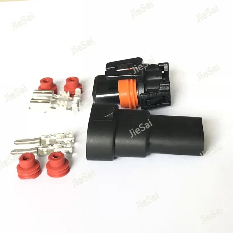 2 دبوس DJ9006 9006 12059183 12059181 المصباح HID سلك موصل أنثى مربع ضوء مصباح التوصيل للسيارات السيارات #3