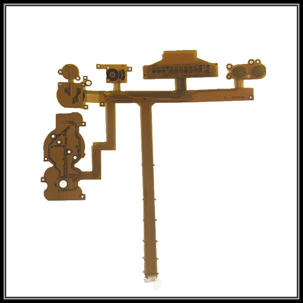 أزرار خلفية أصلية جديدة تعمل على أجزاء إصلاح كابل مرن FPC لنيكون Z6 Z7 بدون مرآة