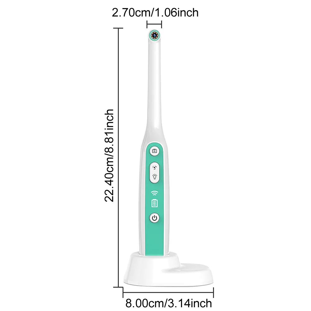 Dental Camera IP67 Waterproof Oral Examination Camera USB Rechargeable Support Android ios PC Tablet Visual Intraoral Camera