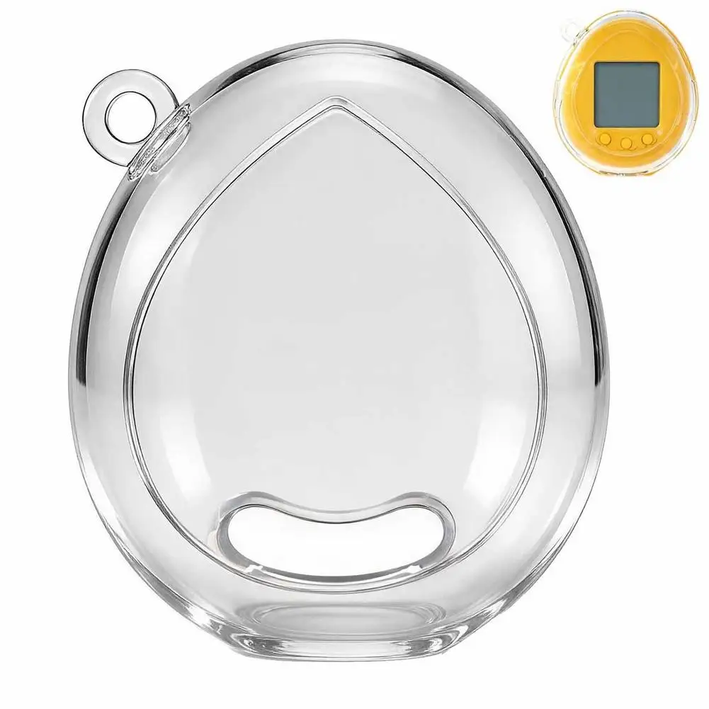 Transparent Protective Case For Tamagotchi Nano Non-Slip Crystal PC Full Coverage Clear Cover For Tamagotchi Nano Accessories