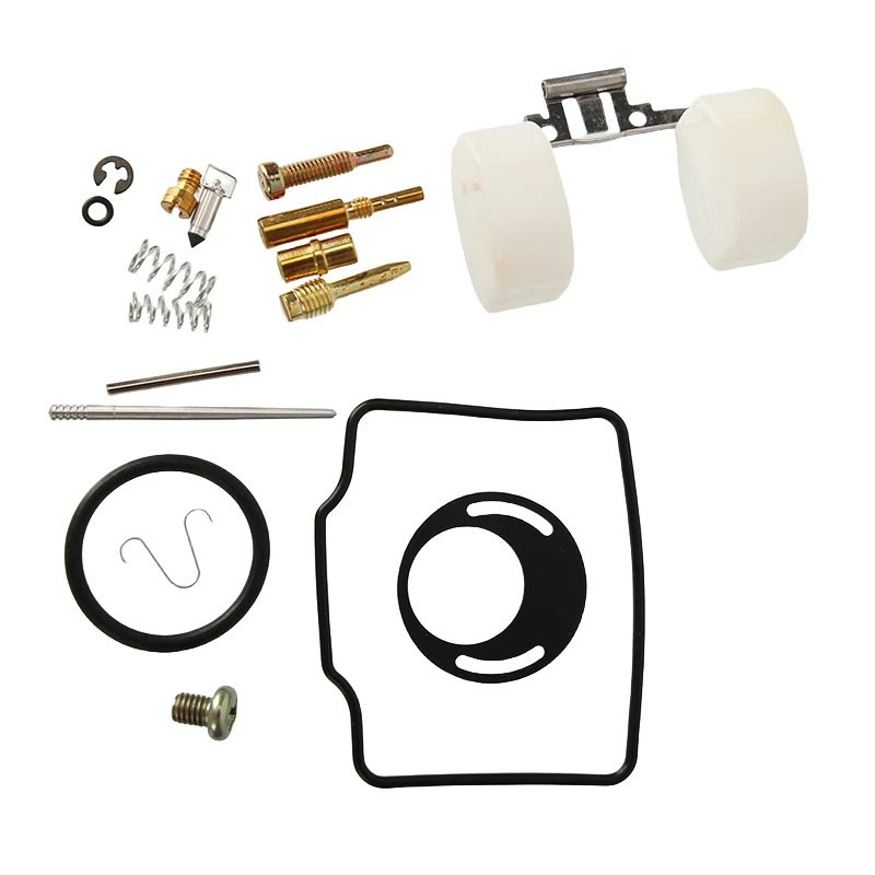 For Honda Compatible JH70 Horizontal Engine 70cc Carburetor Repair Kit with Plunger Diaphragm & Float for Motorcycle Dirt Bike