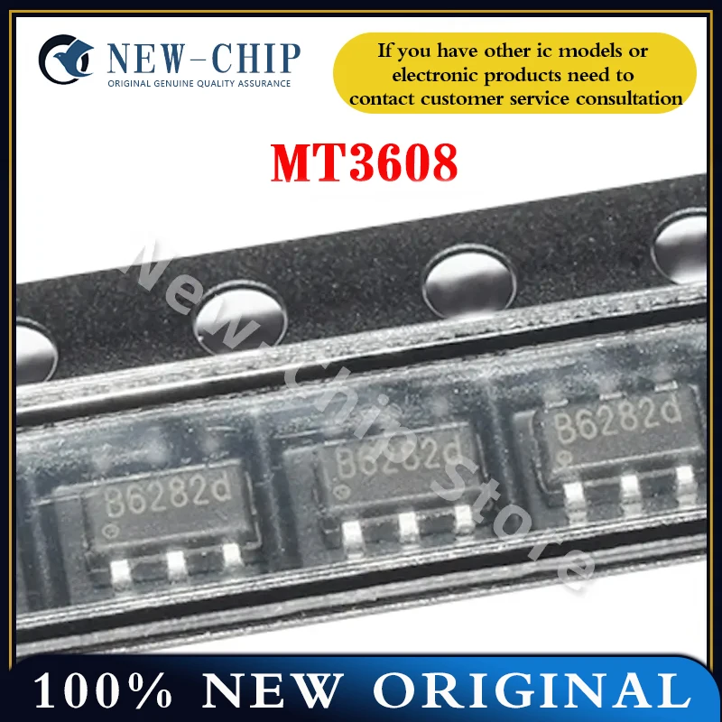 

10PCS-500PCS/LOT MT3608 SOT-23-6 B6282 New Original