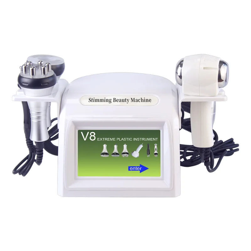 

40K Cavitation Vacuum Anti-aging Multipolar RF BIO Hot&Cold Hammer Body Slimming Machine