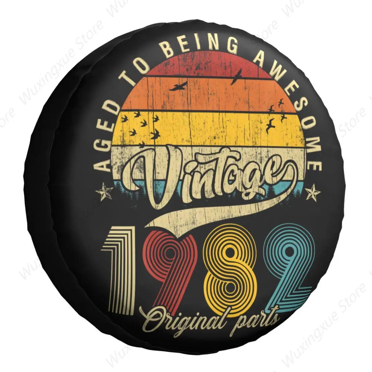 

1982 Original Parts Spare Tire Cover Bag Pouch for Suzuki Mitsubish Birthday Gift Car Wheel Covers 14" 15" 16" 17" Inch