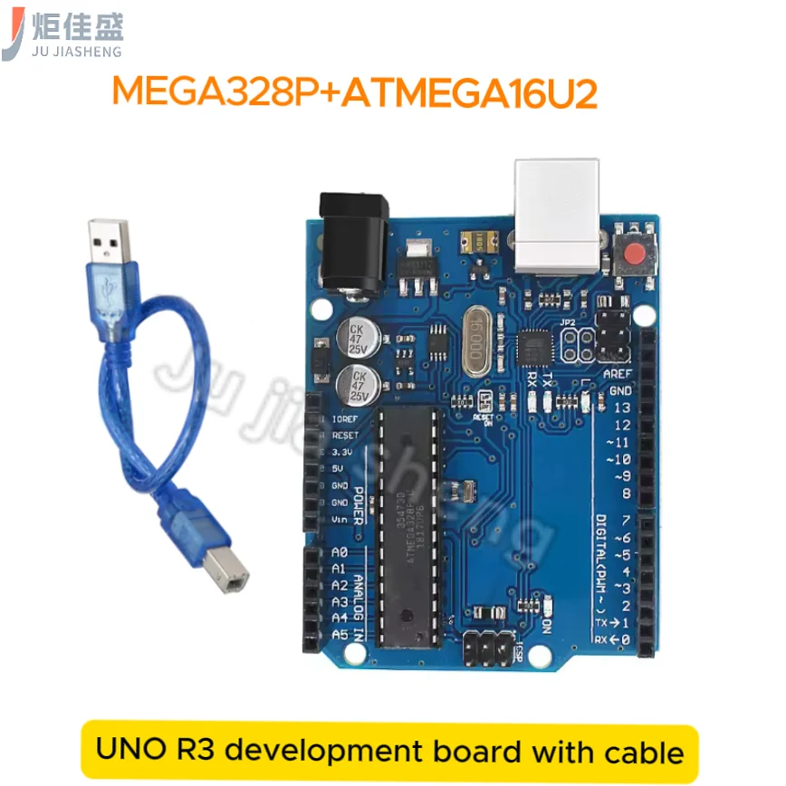 �y�Z�[�����zUNO R3 �J���{�[�h ATMEGA16U2/MEGA328P USB/TYPE-C Arduino WeMos ESP8266�p