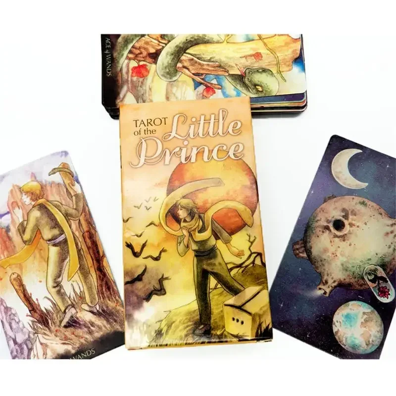 Taroty małych księżniczek Kapryśne, luźno 78, talia kart do wróżenia losu Tarot