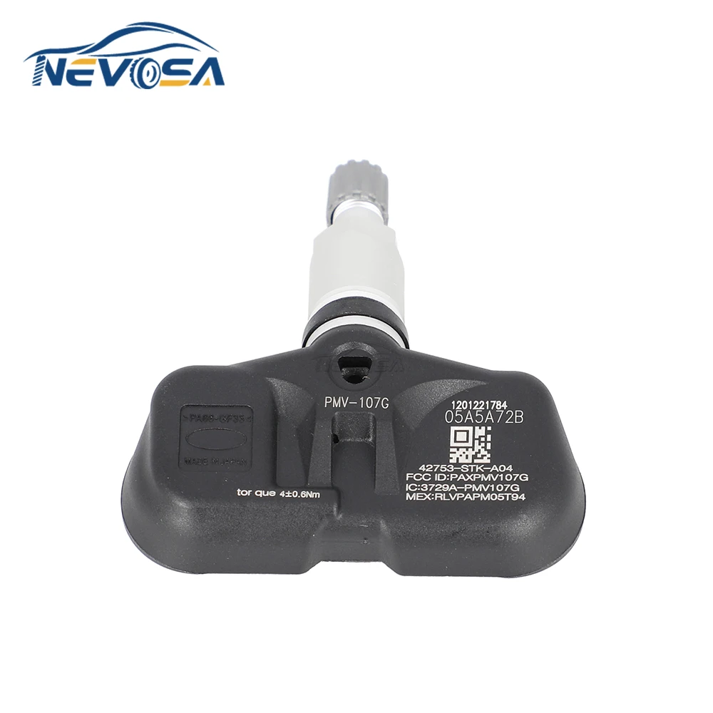 NEVOSA czujnik TPMS PMV-107G dla pilota Honda 2009/01-2015/12 dla Acura TSX 2007/01-2014/12 RDX 01/2007-12/2012 MDX 2007-05/2013