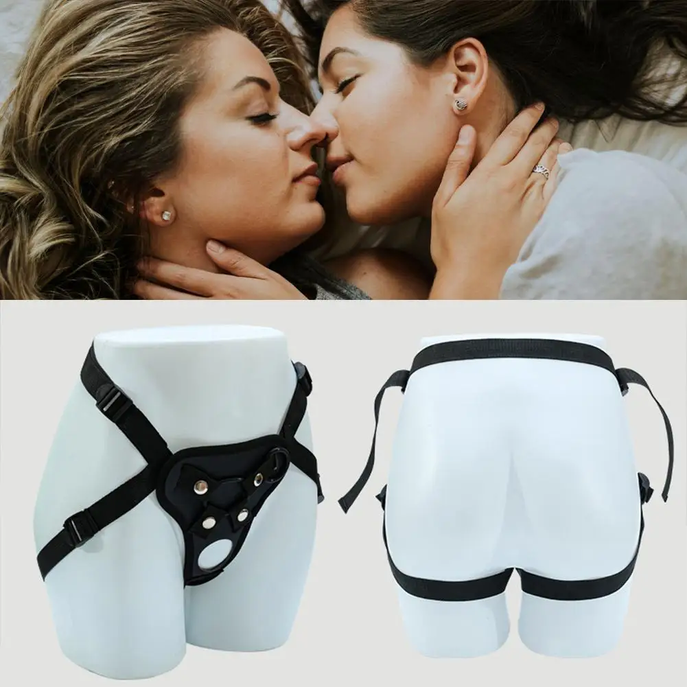 مثليه مثلي الجنس الملابس الداخلية عبودية تسخير قابل للتعديل دسار دونغ حزام على سراويل LGBT الجنس لعب #1