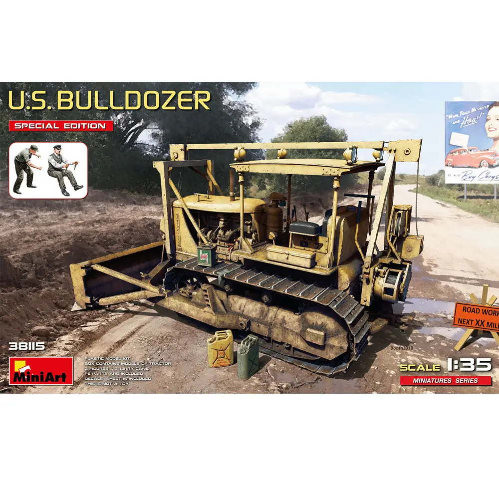 miniart-38115-1-35-bulldozer-estadounidense-edicion-especial-kit-de-modelo-a-escala-de-plastico-vehiculo-de-construccion-modelo-sin-montar-y-sin-pintar